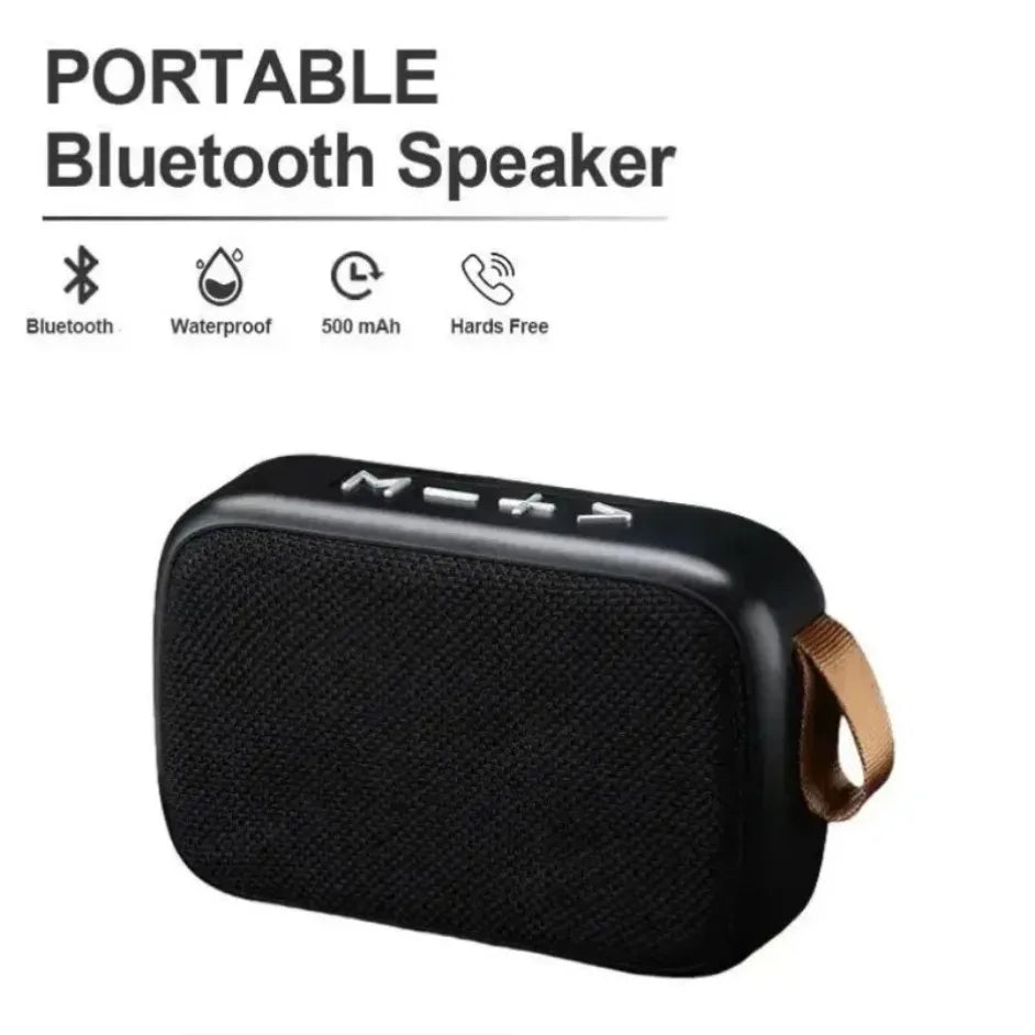 Barra de Sonido Bluetooth 5.0 Portátil — Altavoz Hi-Fi Inalámbrico con Batería 500mAh para Interior y Exterior