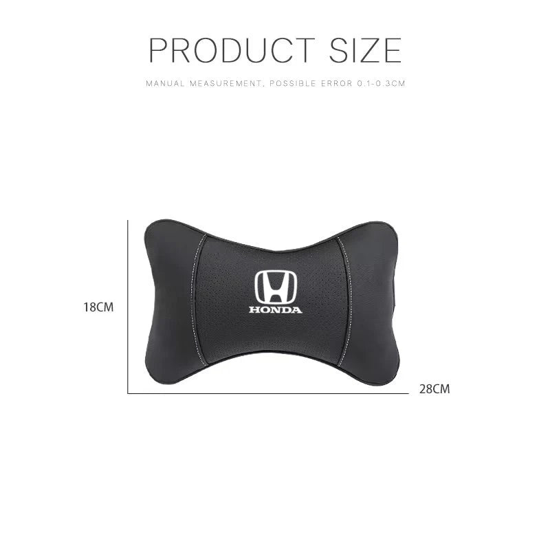 Cojín de Cuello para Coche — Memory Foam Suave, Compatible con Honda Civic, CRV, HRV y Más