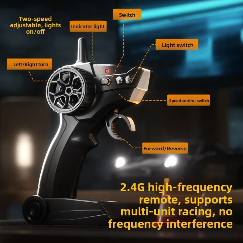 RC Drift GT3 RS 911 mi SU7 1:20 – Edición Limitada 2025, Coche de Alta Velocidad para Niños