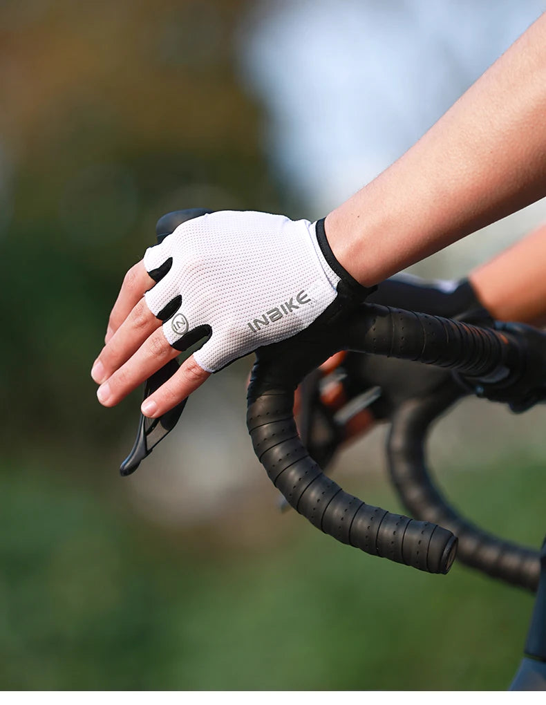 Guantes de Ciclismo INBIKE – Medio Dedo para Verano