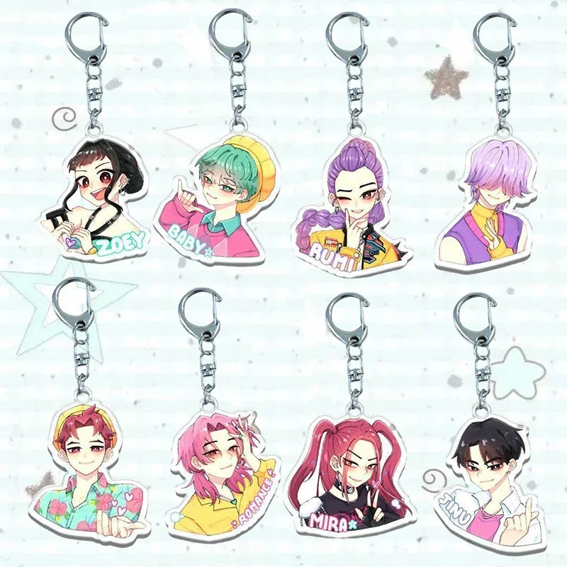 Llavero K-Pop Demon Hunter — Accesorios de Fiesta y Regalo para Fans