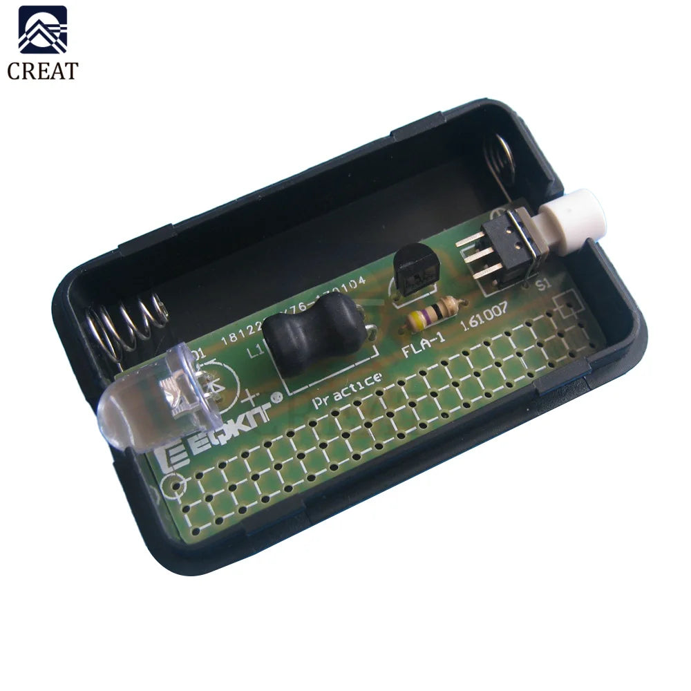 Kit DIY Linterna Simple FLA-1 1.5V – Práctica de Soldadura Electrónica