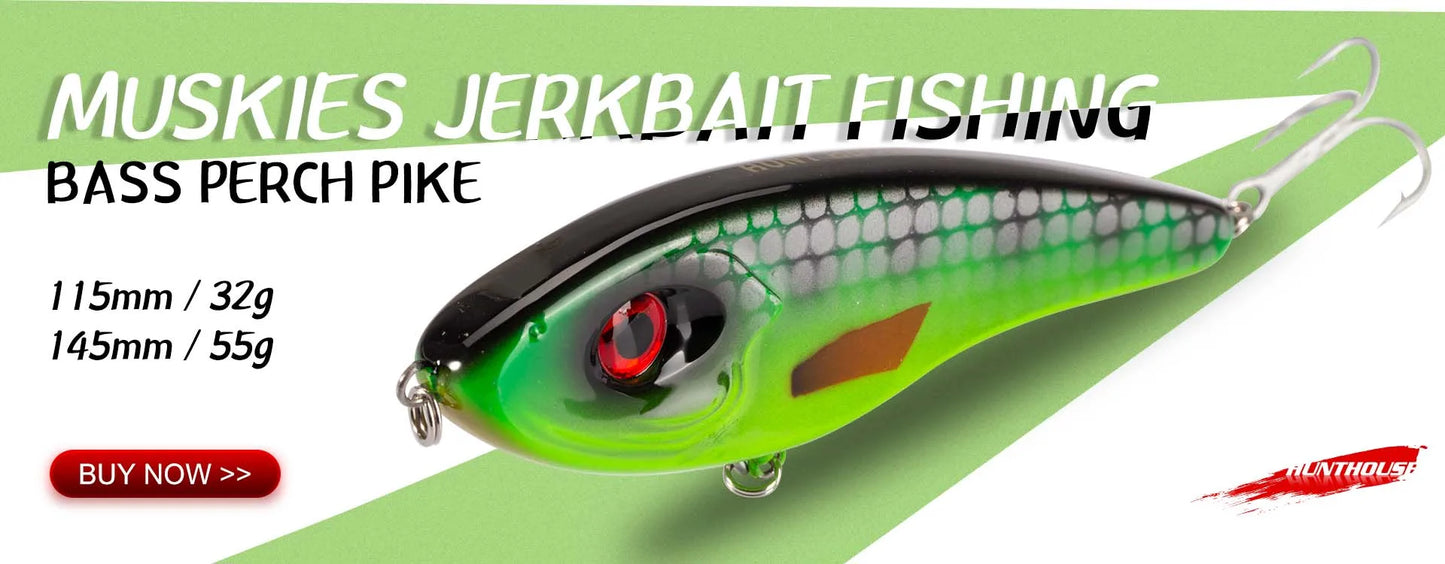 Señuelos Artificiales Hunthouse Sandeel Minnow — Jerkbait y Wobbler