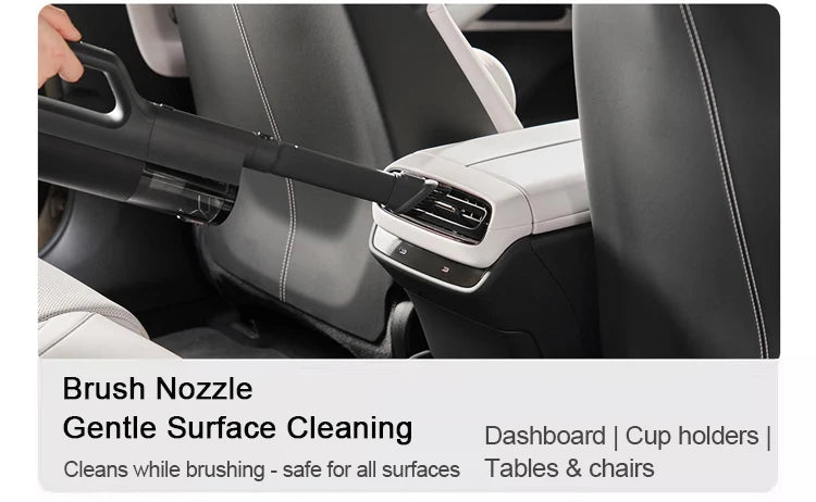 Aspiradora de Coche XIAOMI MIJIA — 21kPa, Batería 2400mAh, USB-C