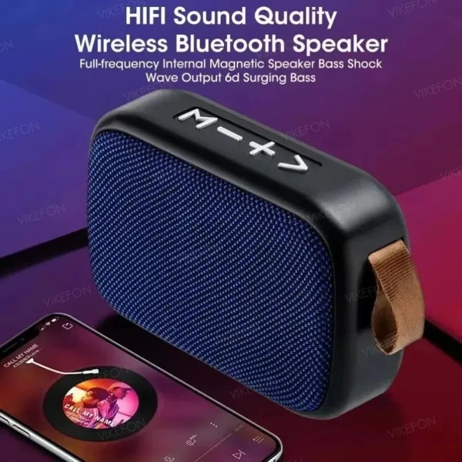 Barra de Sonido Bluetooth 5.0 Portátil — Altavoz Hi-Fi Inalámbrico con Batería 500mAh para Interior y Exterior