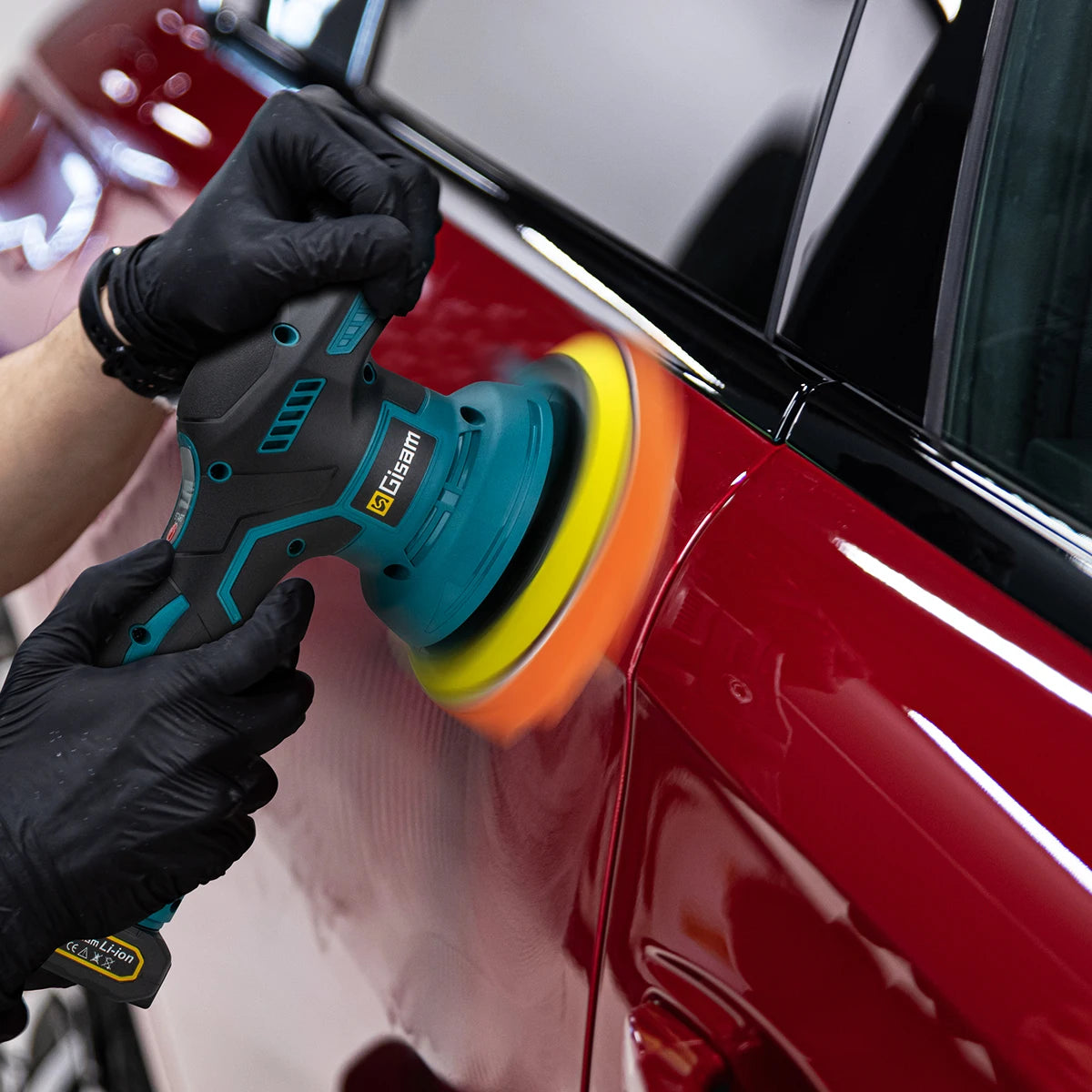 Pulidora Inalámbrica Gisam para Automóvil – 8 Velocidades Ajustables