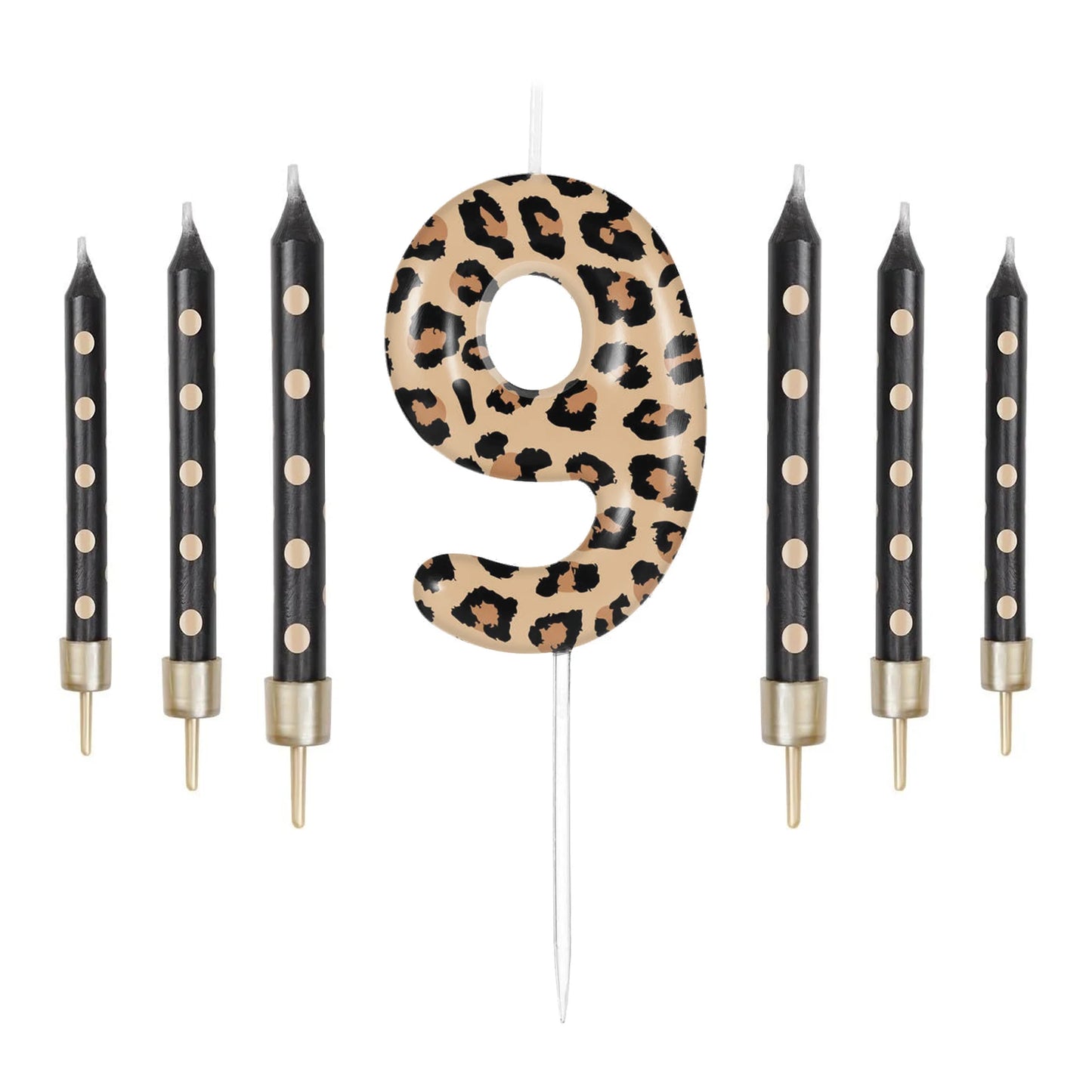 Velas Temáticas de Autos de Carreras para Cumpleaños – Set de 7 Piezas