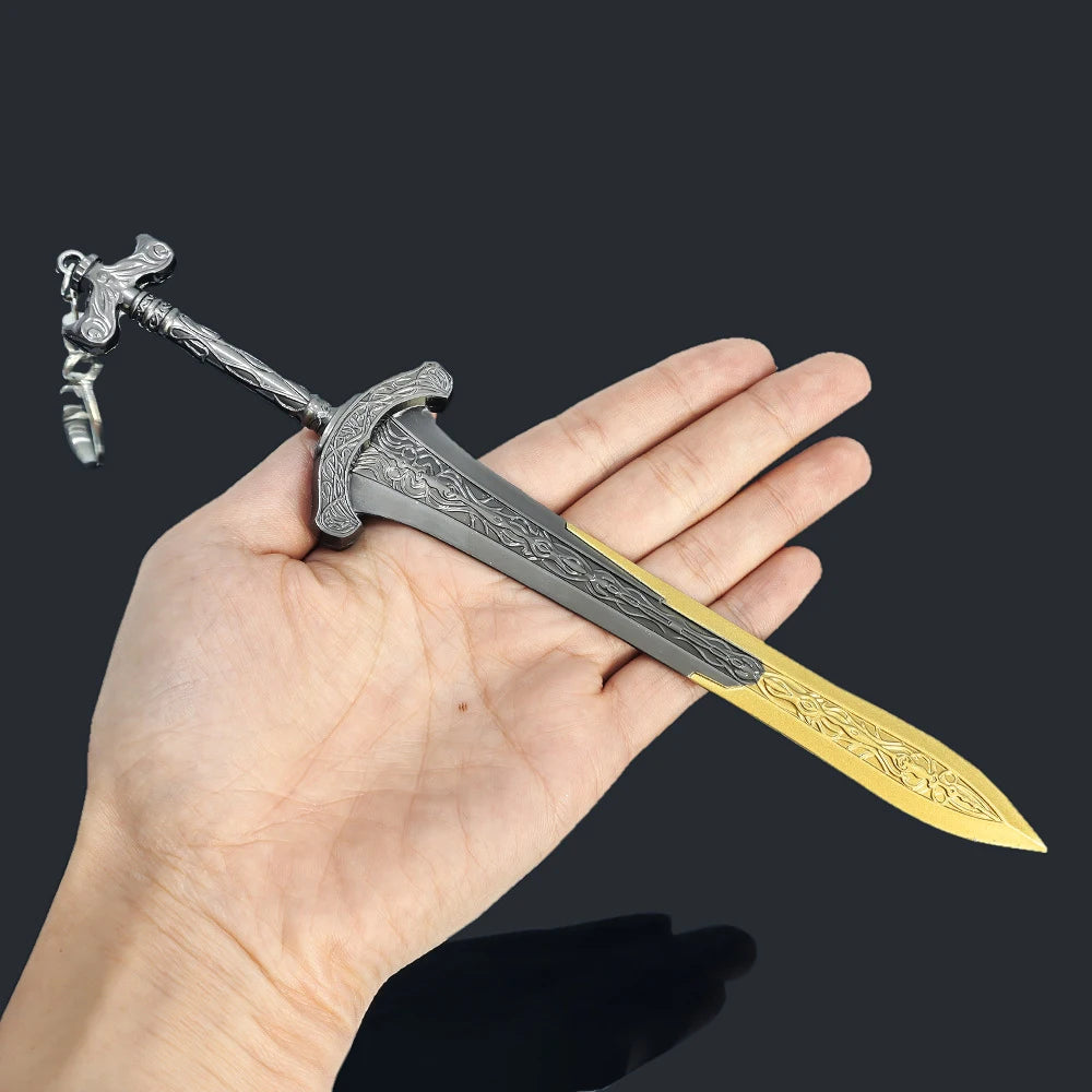 Llavero Espada Luna Oscura — Mini Sword Elden Ring Ranni Moonveil