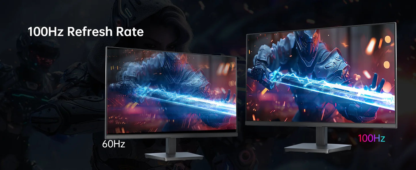 KTC H27T27 27" QHD 100Hz Gaming Monitor – 2560x1440, IPS Fast Panel, 1ms GTG, 99% sRGB, HDR10, FreeSync