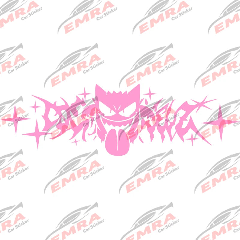 Pegatinas JDM para Coche — Drift, Stance y Anime Vinyl Decorativo para Ventanas y Carrocería