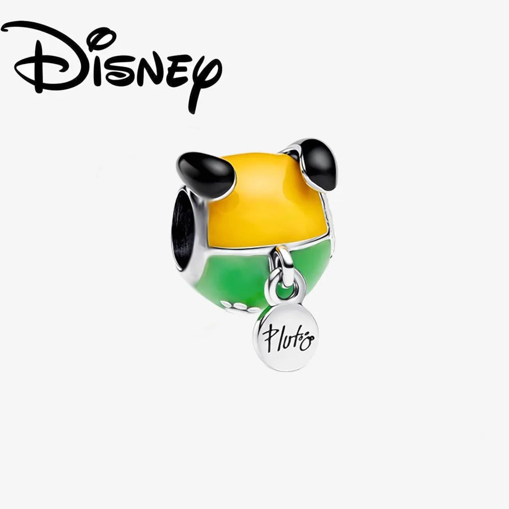 Charm Colgante Disney 925 Plata Esterlina – Dumbo, Pascal, Gato de Cheshire y Alien | Compatible con Pulseras Originales