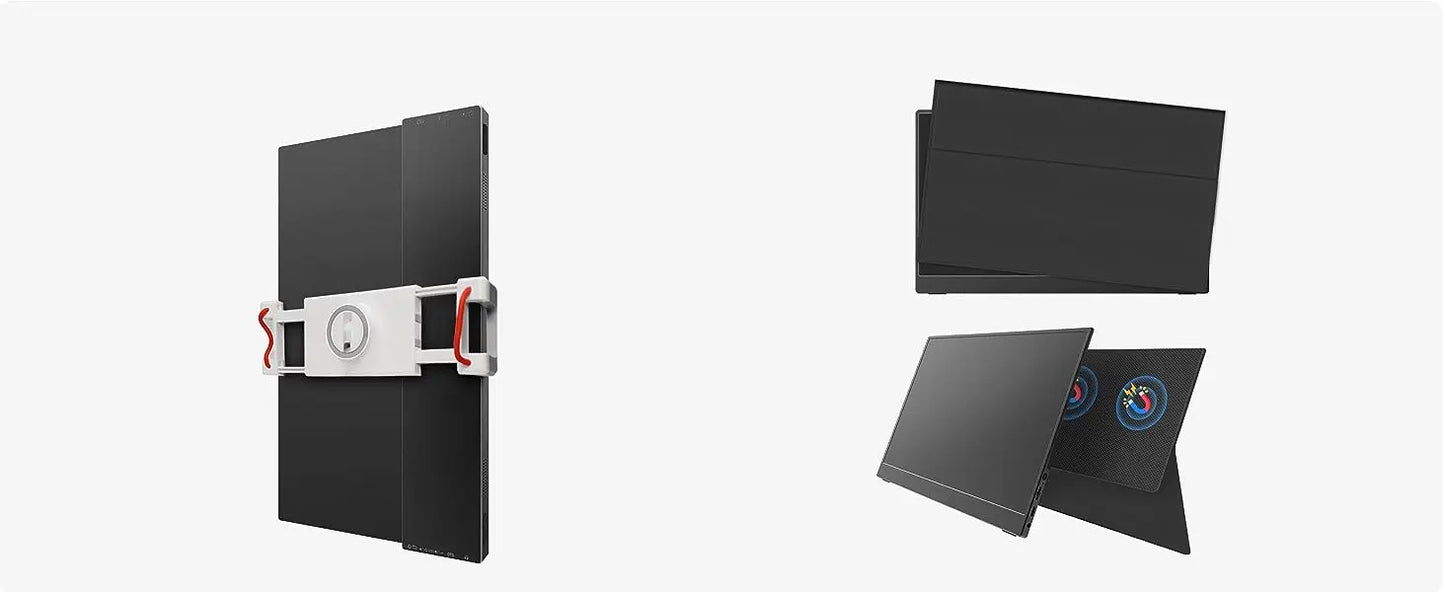 Bimawen 13.3" OLED Portable Monitor – FHD 1080P, 1ms, 10bit, 100% DCI-P3, Adaptive Sync, Game Mode