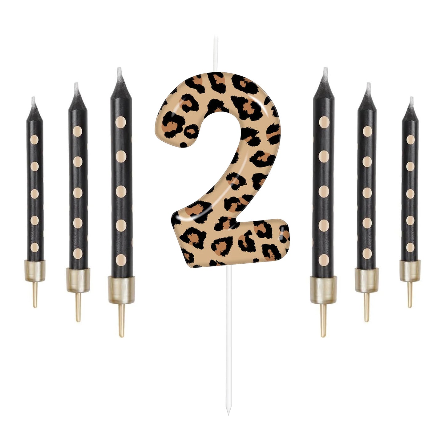 Velas Temáticas de Autos de Carreras para Cumpleaños – Set de 7 Piezas