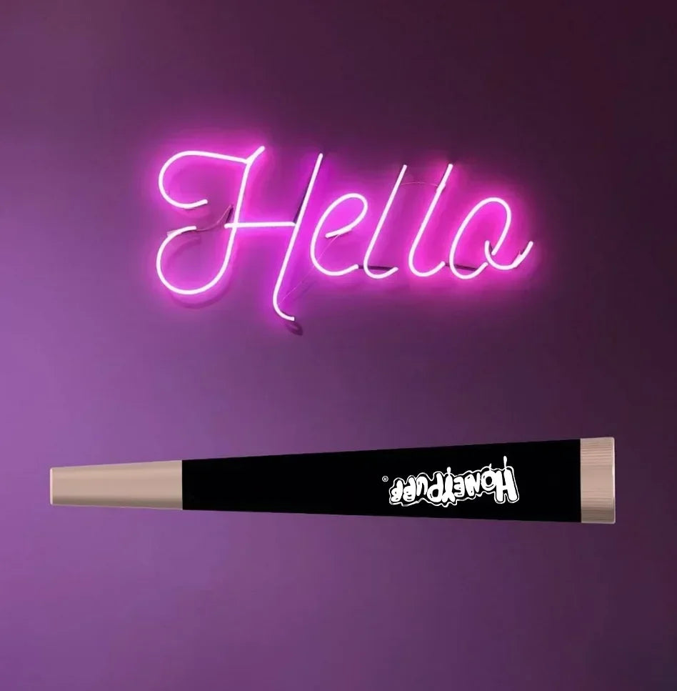 Pipa de Hierbas Metal Cono — 5 Filtros de Carbón Activado Removibles