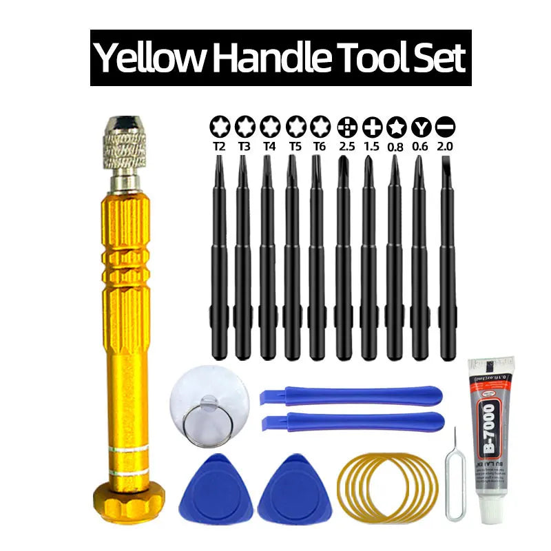 Kit de Herramientas para Reparación de Móviles y Tablets – Destornilladores y Accesorios