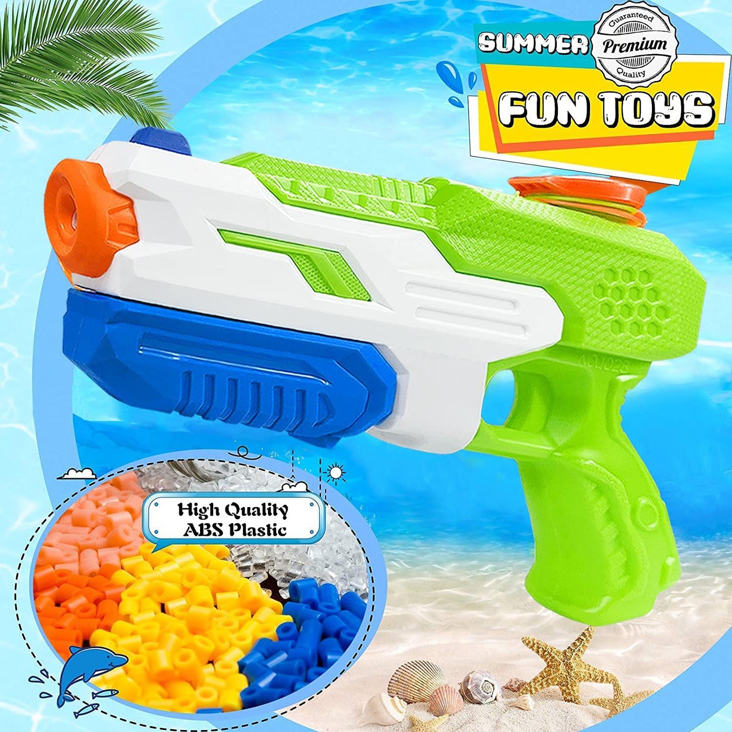 Pistolas de Agua 600CC – Juguete de Verano para Niños y Adultos