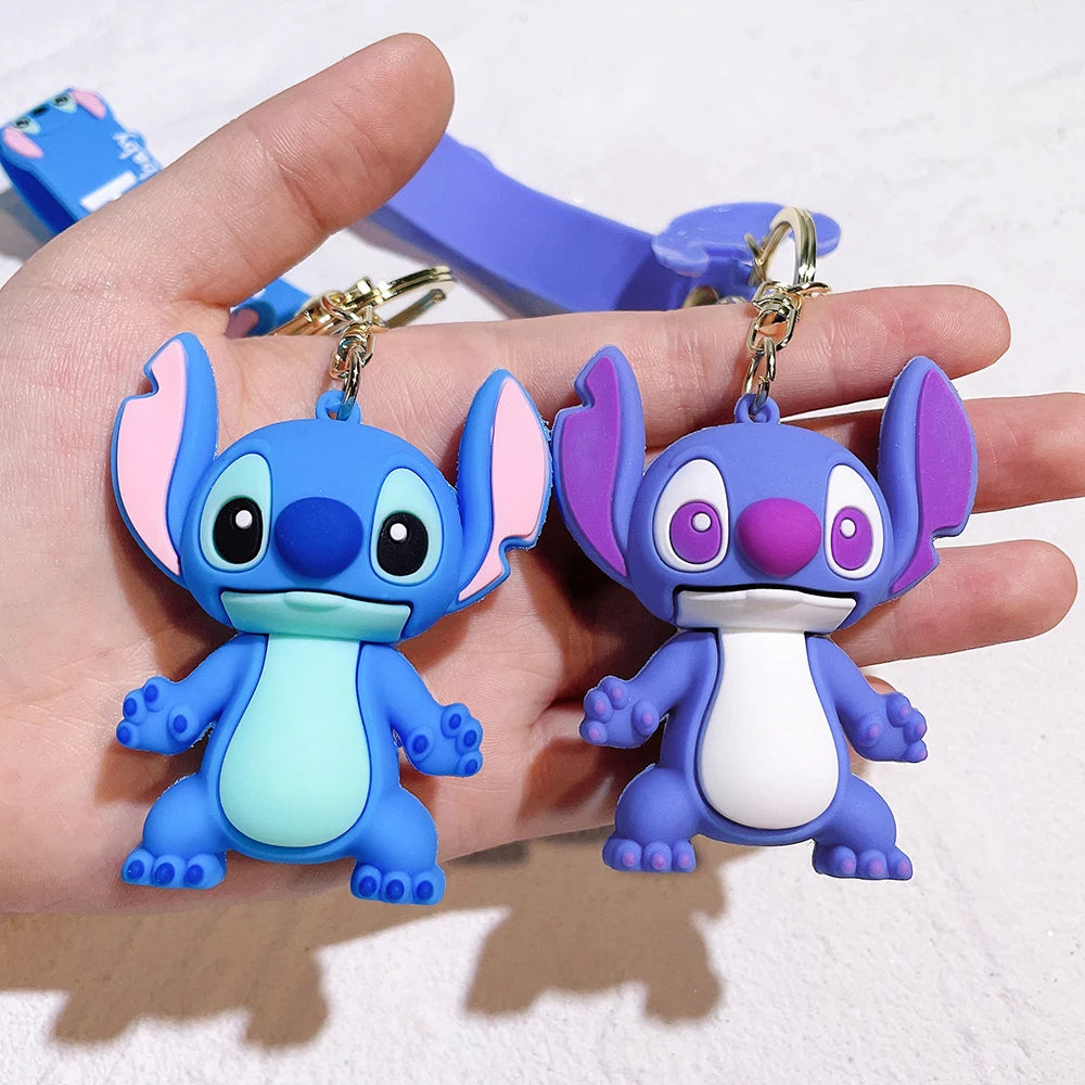 Llavero Lilo & Stitch — Colgante Anime Stitch Rosa Dulce
