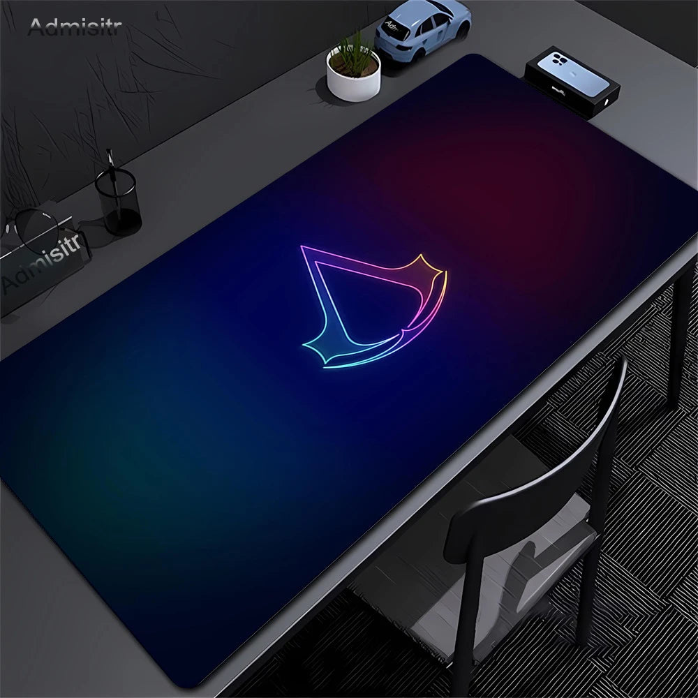 Alfombrilla Gamer XXL Assassin’s Creed — Mouse Pad 900x400mm para PC y Escritorio