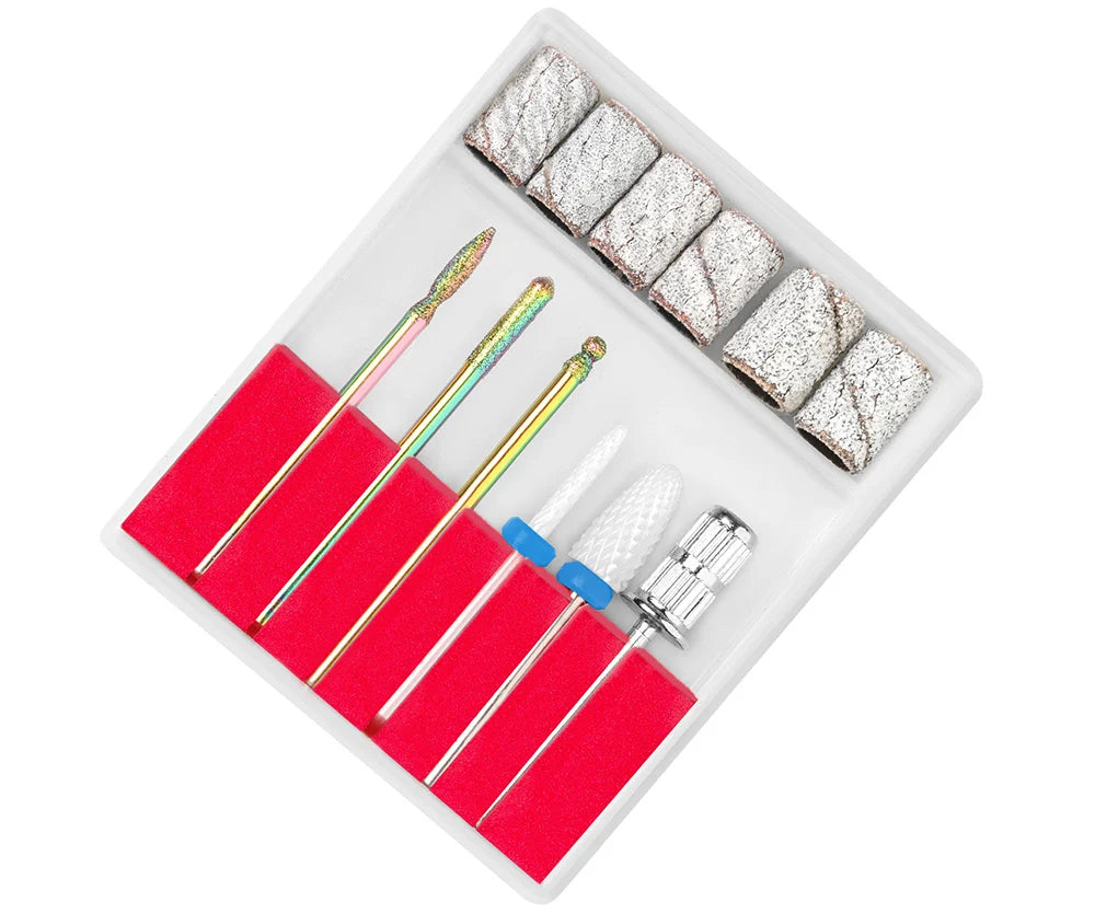 Máquina Eléctrica Profesional FX600 — Taladro y Pulidor de Uñas