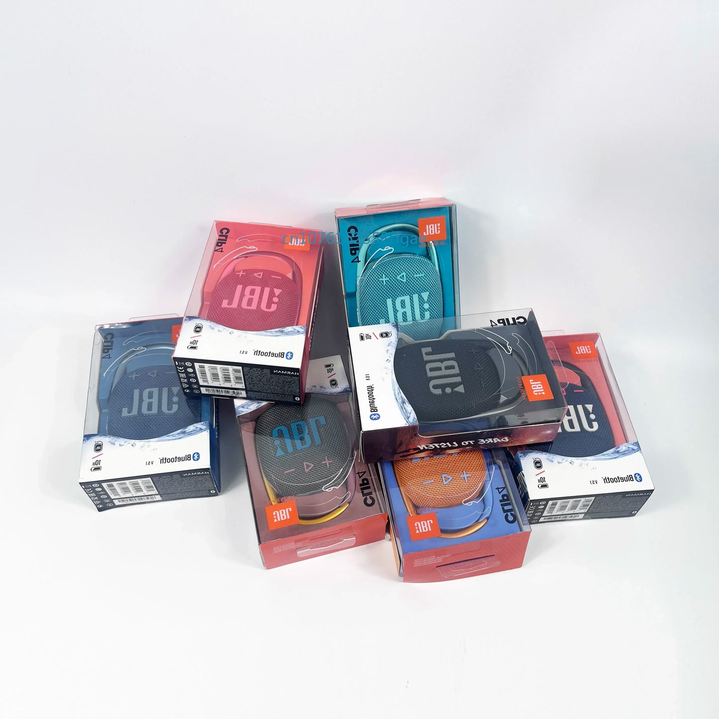 Altavoz Bluetooth Portátil JBL Clip 4 Original — Mini Altavoz IP67 Resistente al Agua y Polvo