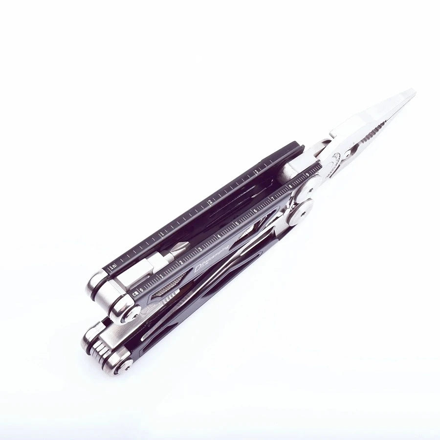 Multiherramienta Daicamping DL30 – Alicates, Cuchillo y Herramientas Multifuncionales Plegables