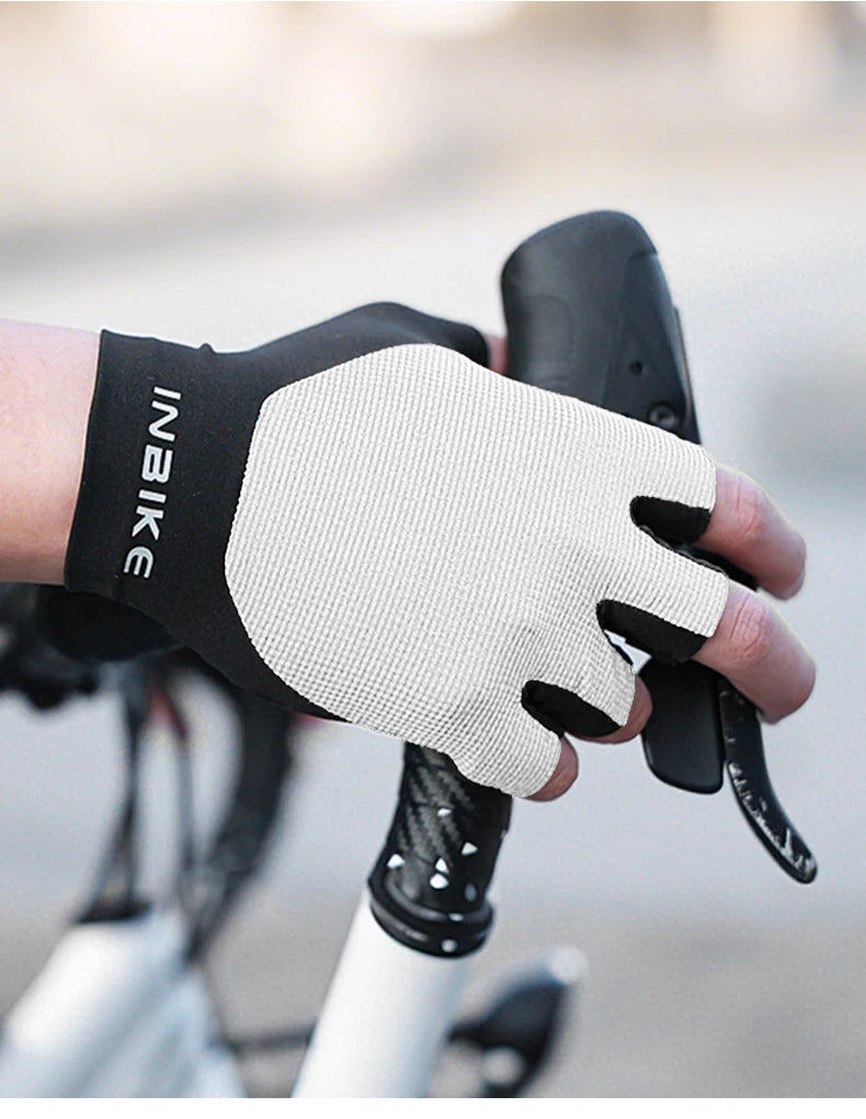 Guantes de Ciclismo INBIKE – Medio Dedo para Verano