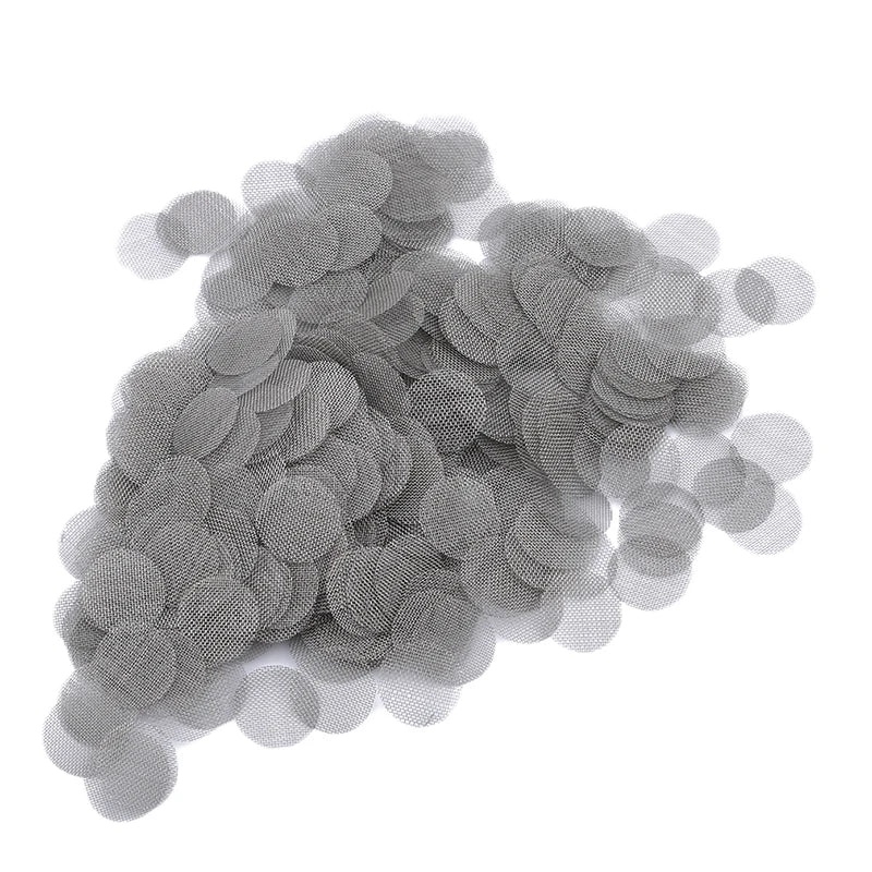 Pantallas de Acero Inoxidable para Pipas 500pcs — Filtro para Tabaco