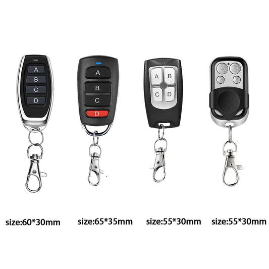 Control Remoto Inalámbrico Universal RF433MHz 12V – Módulo Receptor 4CH