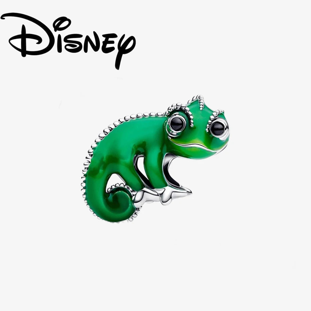 Charm Colgante Disney 925 Plata Esterlina – Dumbo, Pascal, Gato de Cheshire y Alien | Compatible con Pulseras Originales