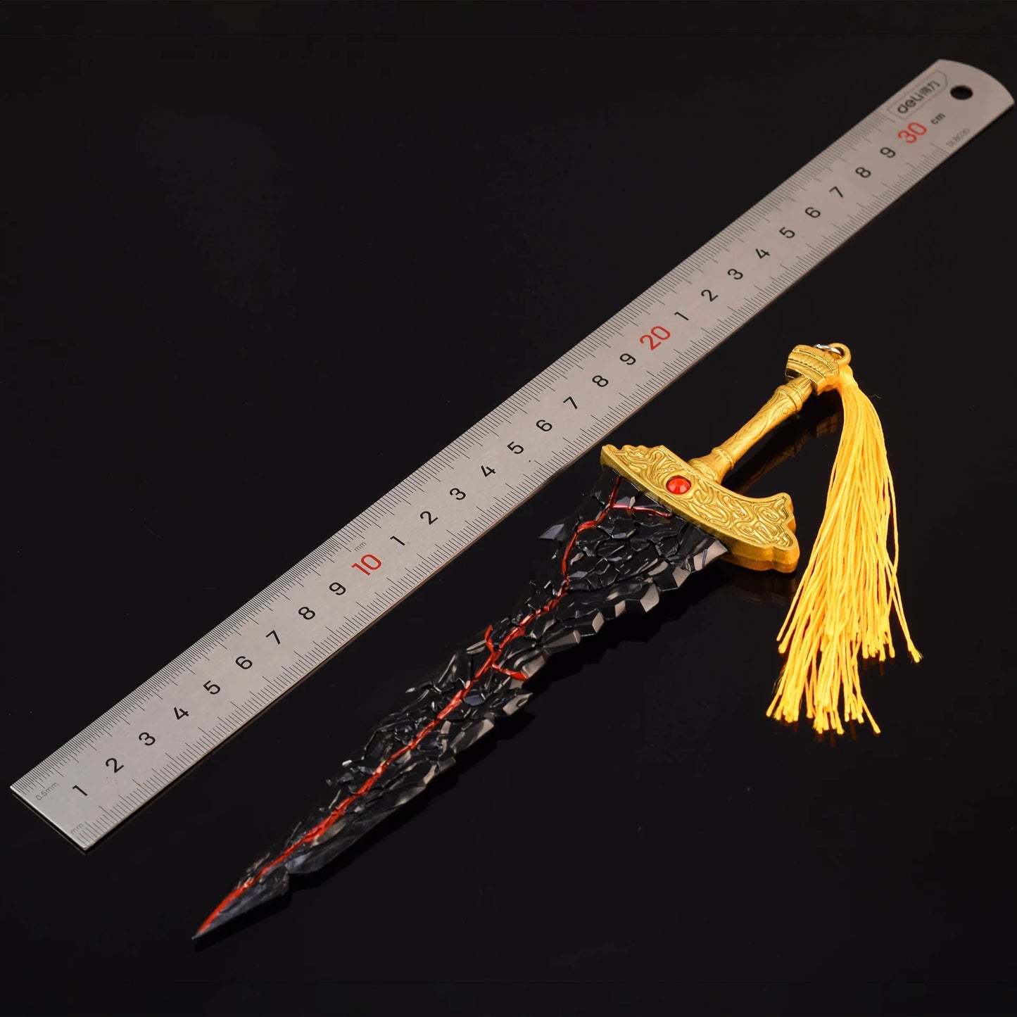 Llavero Espada Luna Oscura — Mini Sword Elden Ring Ranni Moonveil