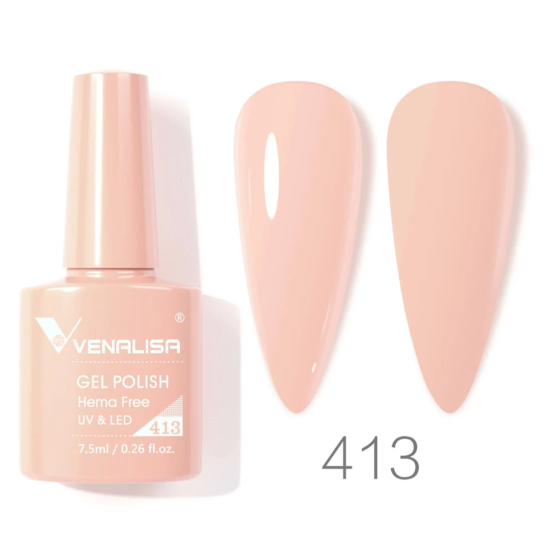Esmalte de Gel Venalisa Milky White — Cobertura Completa UV/LED