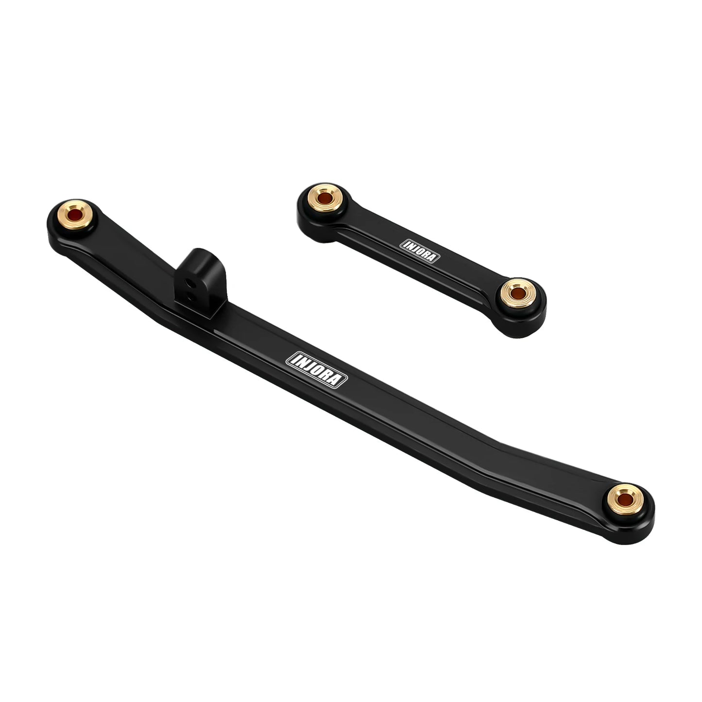 INJORA Piezas de Actualización RC Crawler – Counterweight, Steering Knuckles y Shock Cover para Axial SCX24