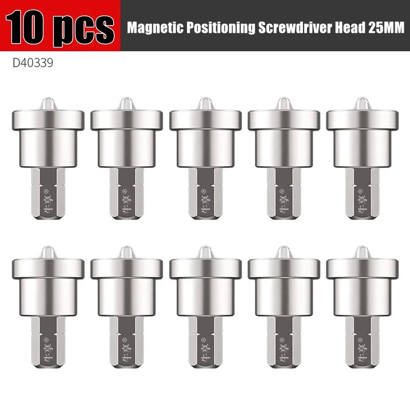Puntas de Destornillador Magnéticas con Tope de Posicionamiento 50mm – Para Pladur, Yeso y Tableros de Pared