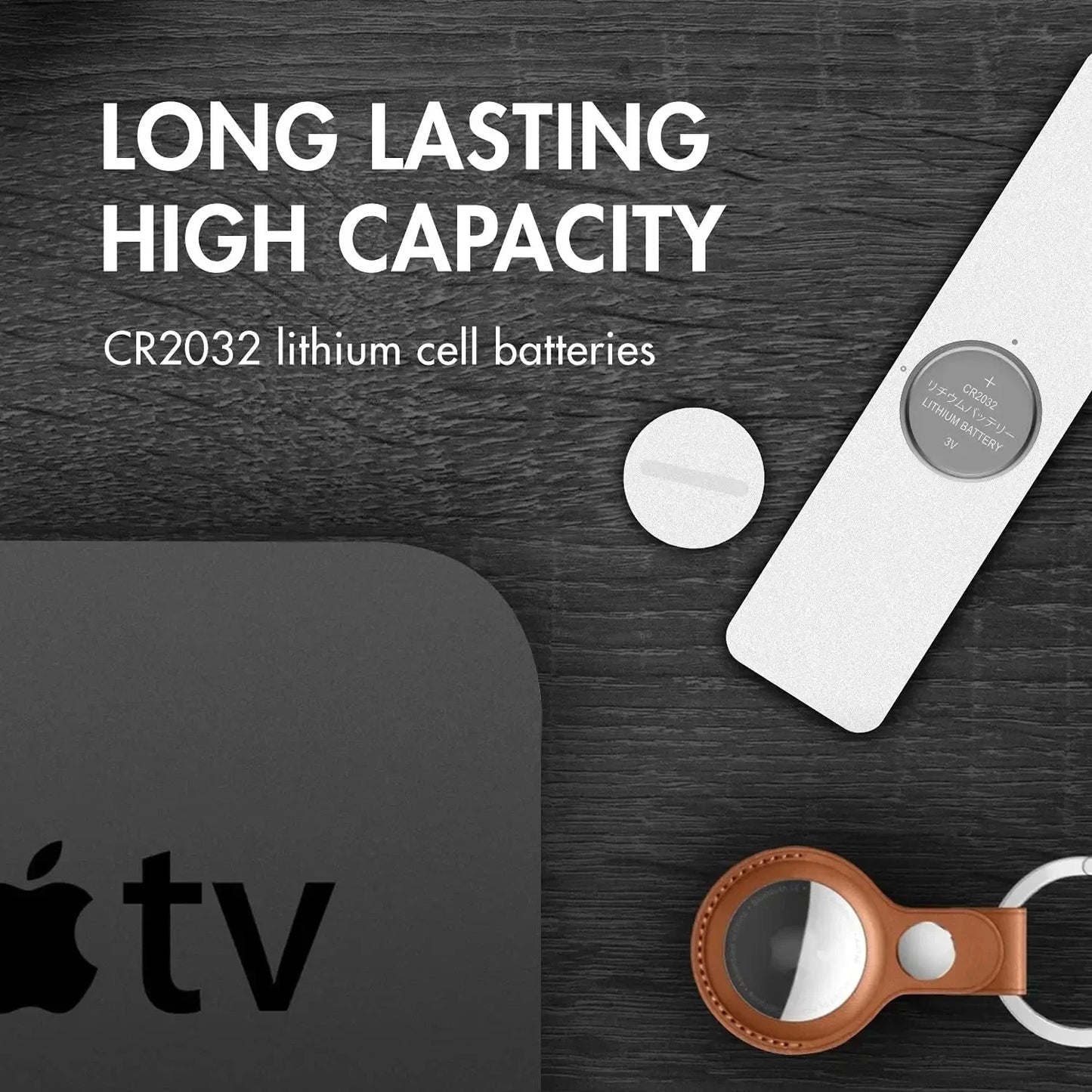 Batería CR2032 3V — Pilas de Botón para Control Remoto, Juguetes y Electrónica