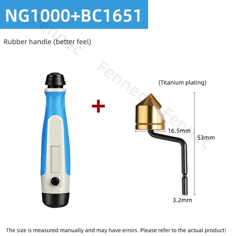 Cuchilla de Biselado NG1000/NB1000 – Herramienta Desbarbadora con Hoja Circular para Metal y Plástico