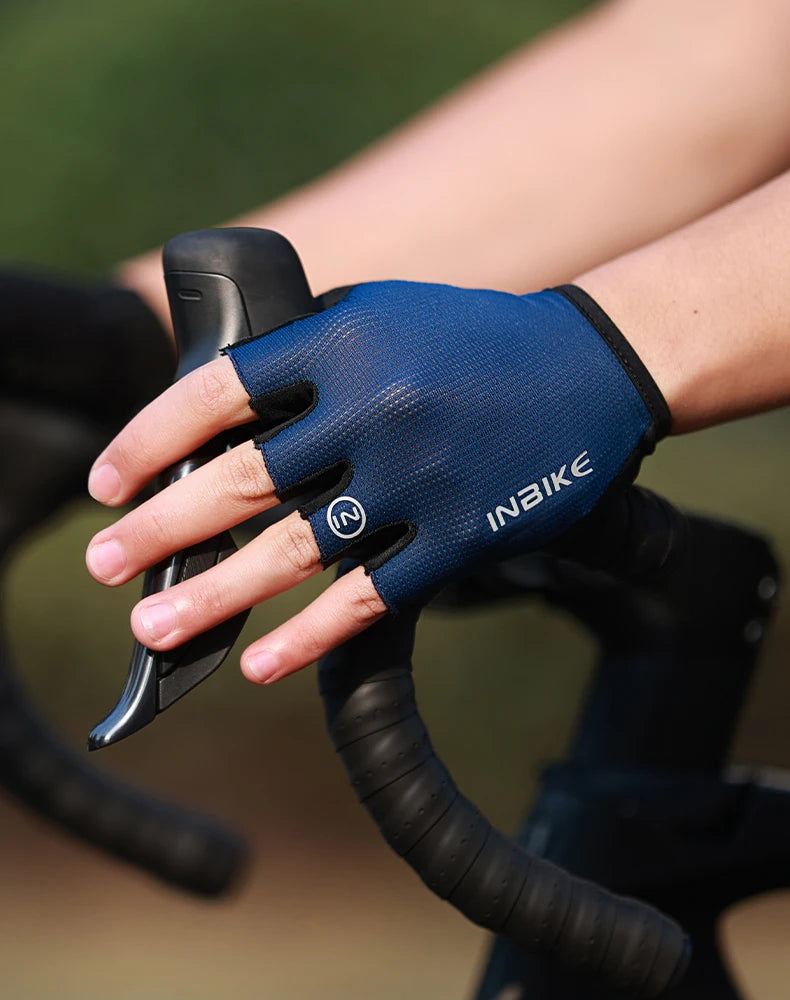 Guantes de Ciclismo INBIKE – Medio Dedo para Verano