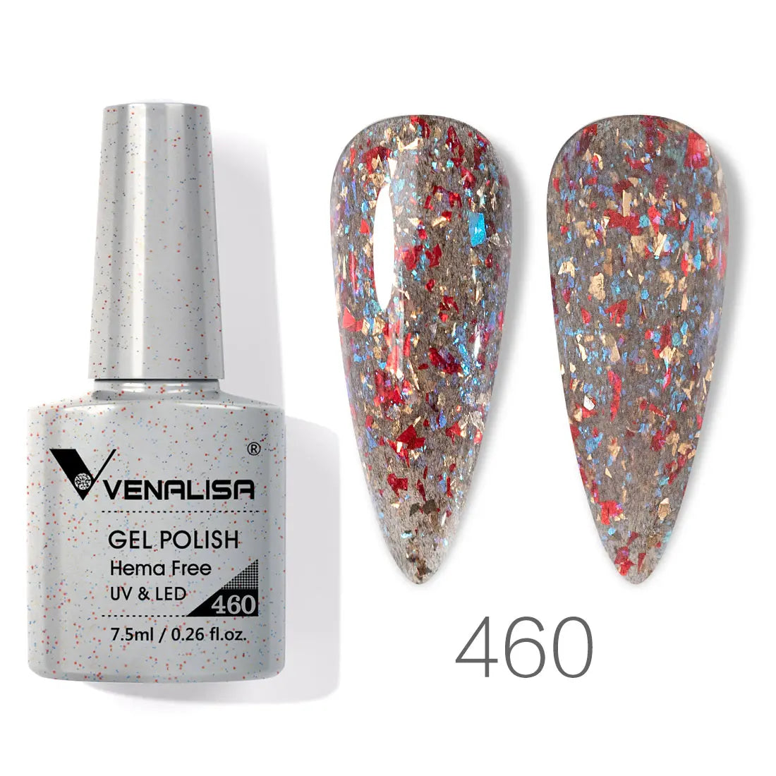 Esmalte de Gel Venalisa Milky White — Cobertura Completa UV/LED