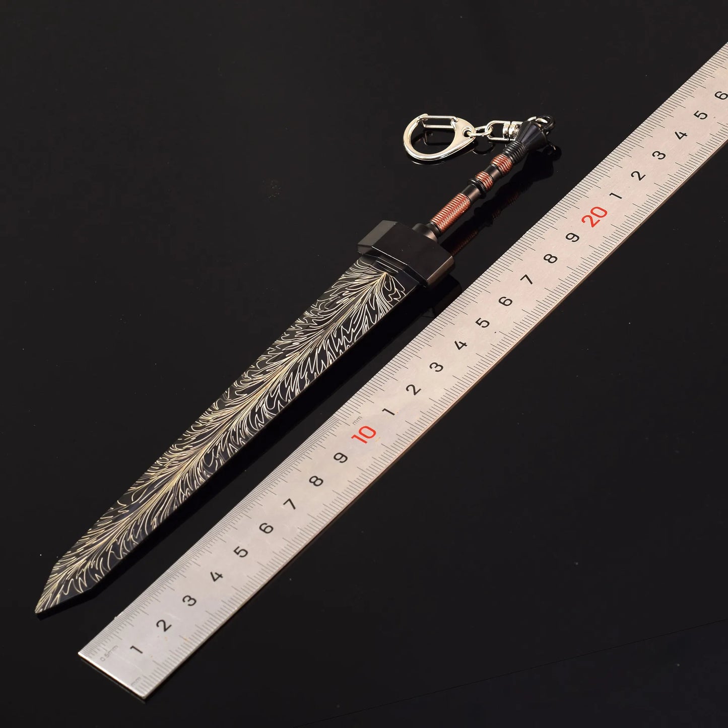 Llavero Espada Luna Oscura — Mini Sword Elden Ring Ranni Moonveil