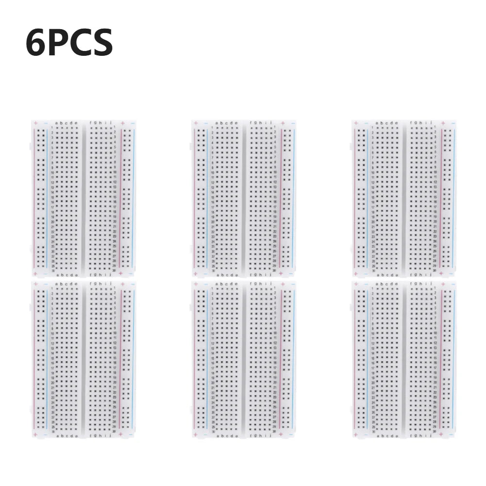 Protoboard Universal 400 Puntos Sin Soldadura – Mini Placa de Pruebas para Electrónica y Robots DIY