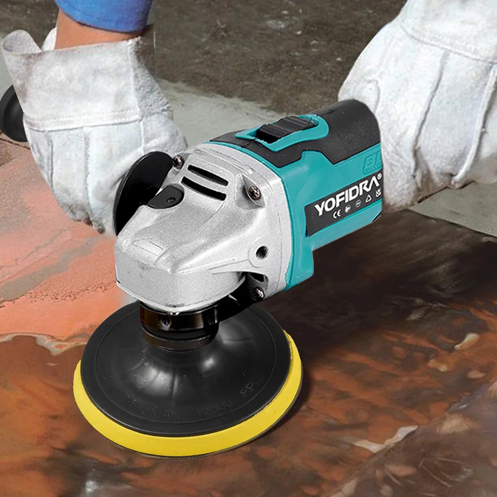 Amoladora Angular Eléctrica Inalámbrica YOFIDRA 3000W – Corte, Pulido y Lijado