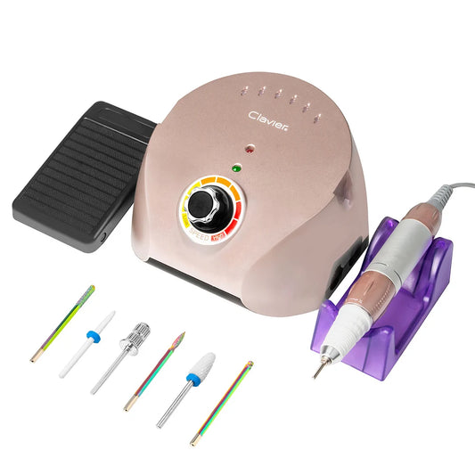 Máquina Eléctrica Profesional FX600 — Taladro y Pulidor de Uñas