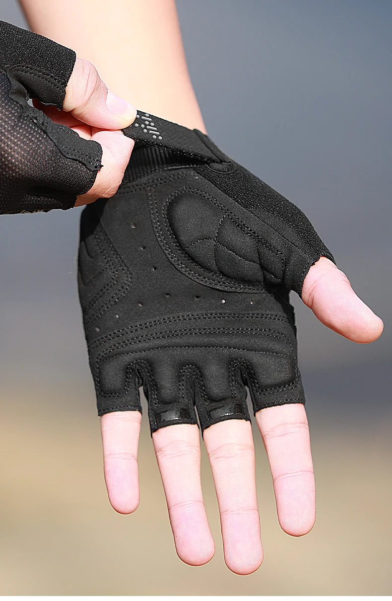 Guantes de Ciclismo INBIKE – Medio Dedo para Verano