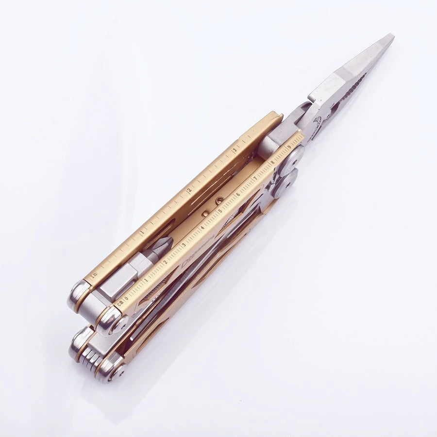 Multiherramienta Daicamping DL30 – Alicates, Cuchillo y Herramientas Multifuncionales Plegables