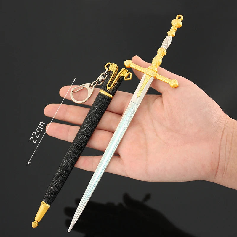 Llavero Espada Luna Oscura — Mini Sword Elden Ring Ranni Moonveil