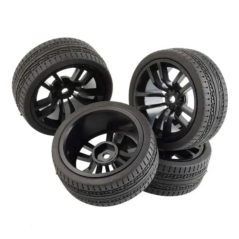 64mm Neumáticos RC 1/10 Touring Drift – Compatibles con Tamiya, HPI, Kyosho